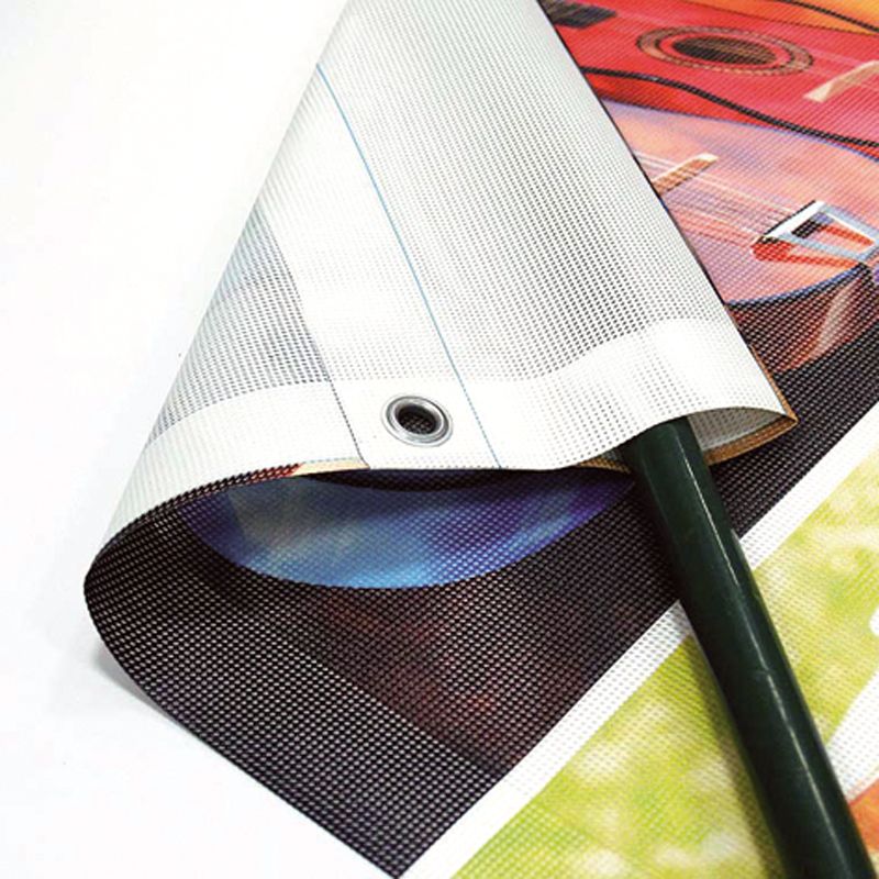 Baugerüstbanner Mesh mit Hohlsaum Baugerüstbanner Mesh mit Hohlsaum